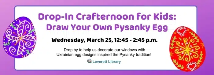 Pysanky crafternoon in Leverett