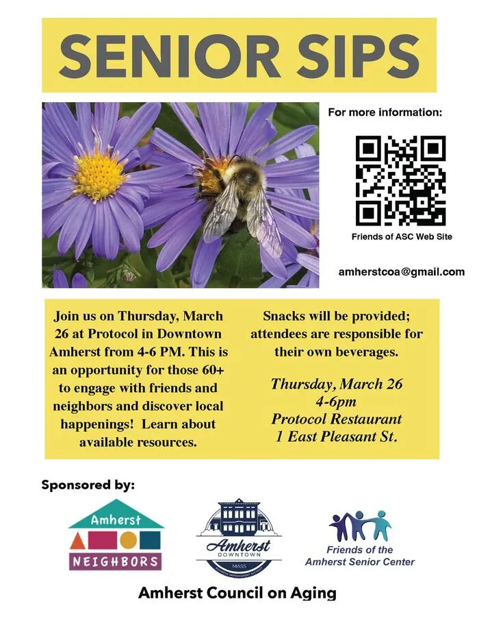 Senior Sips in Amherst