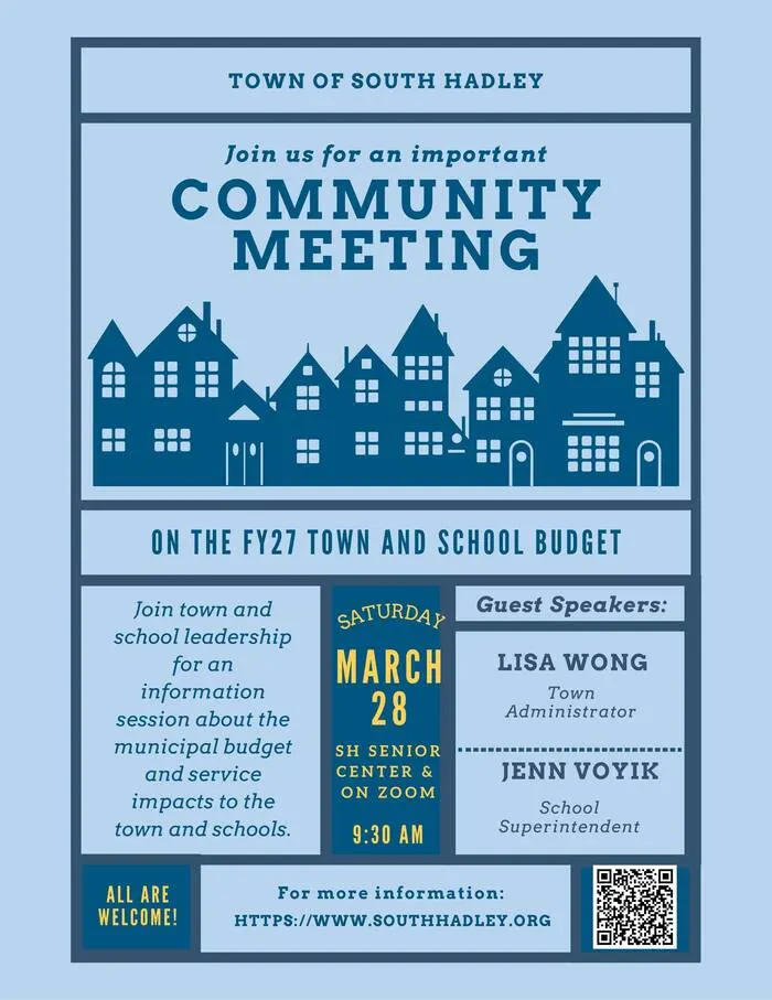 South Hadley budget meeting