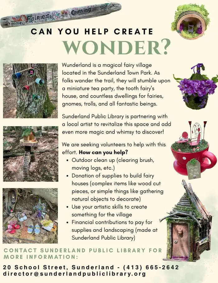 Wunderland fairy village Sunderland