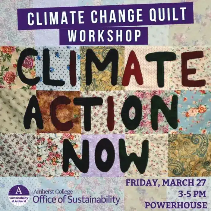 climate change quilt workshop