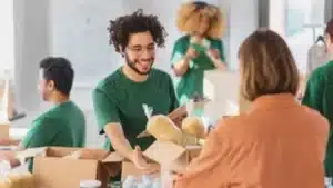 donation drive workshop in UMass