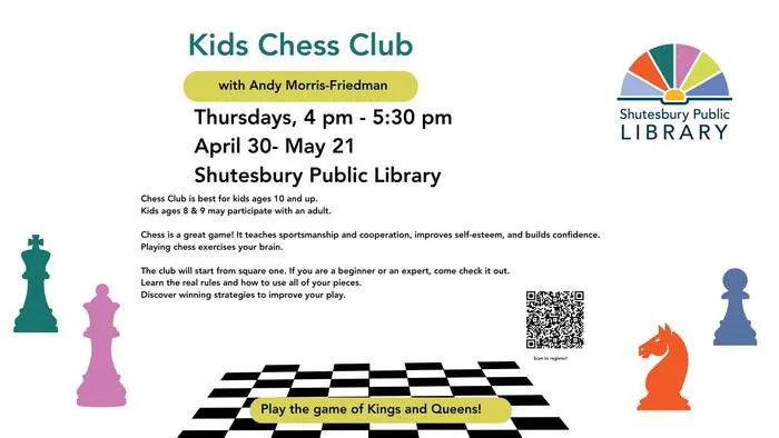 kids chess club Shutesbury