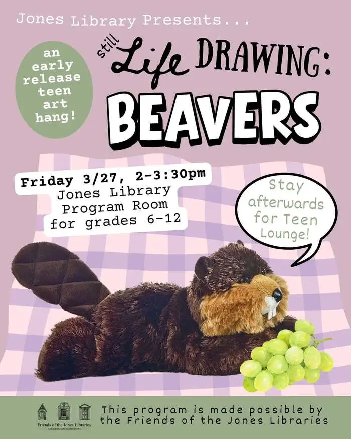 teen art hang in Amherst