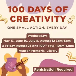 100 Days of Creativity in Amherst