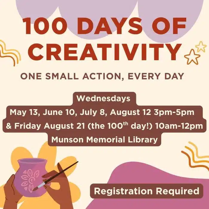 100 Days of Creativity in Amherst
