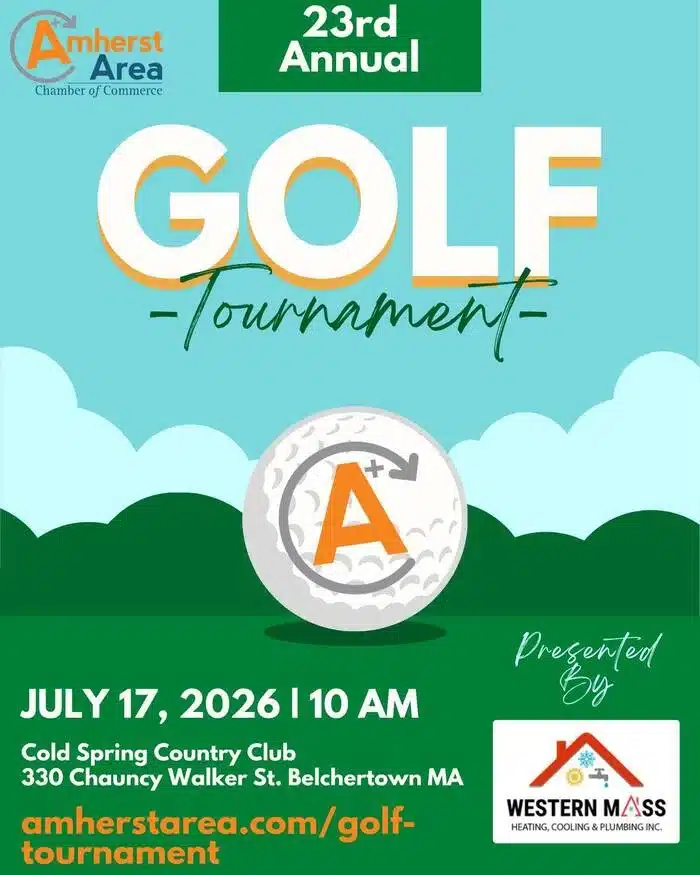 Amherst Area Chamber golf tournament 2026