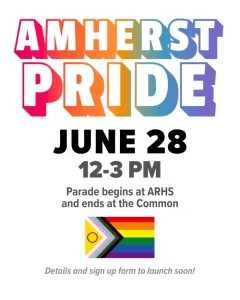 Amherst Pride Parade & Celebration 2026