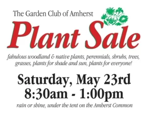 Garden Club of Amherst Plant Sale 2026