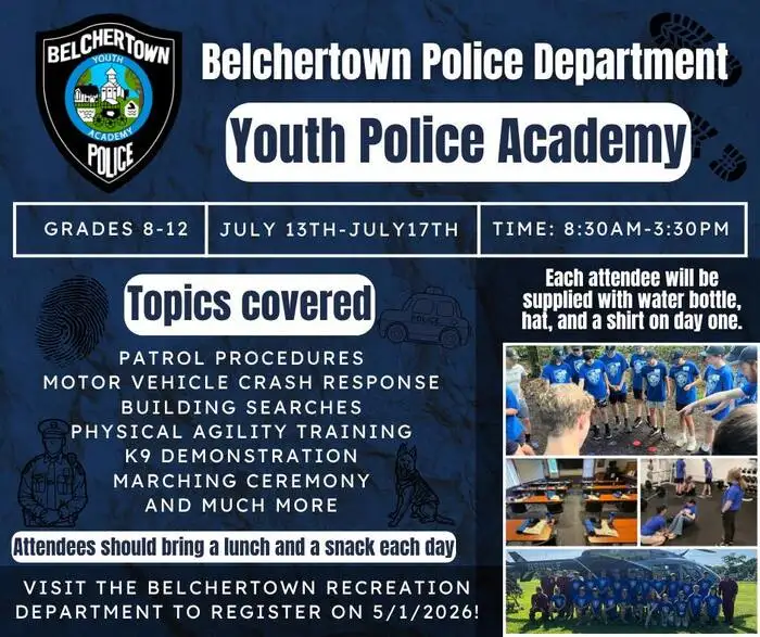 Belchertown Youth Police Academy 2026