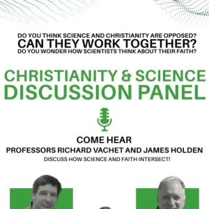 Christianity and science panel Amherst College