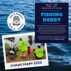 Cops and Bobbers fishing derby 2026