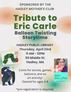 Eric Carle storytime Hadley
