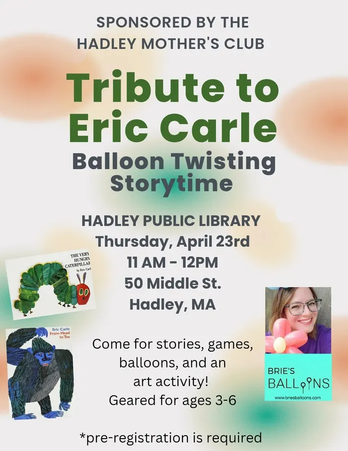 Eric Carle storytime Hadley