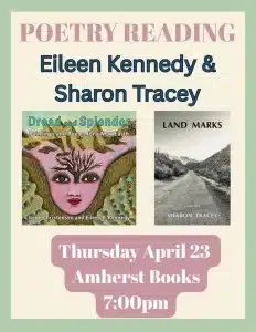 Poetry Reading with Eileen Kennedy & Sharon Tracey