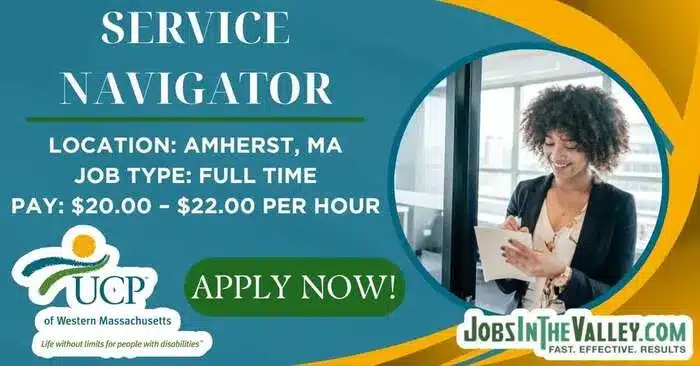 Service Navigator job Amherst April 2026