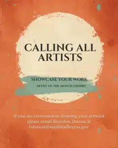 South Hadley COA artist exhibit