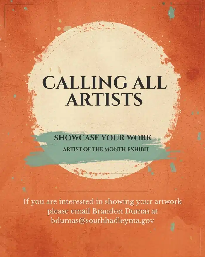 South Hadley COA artist exhibit