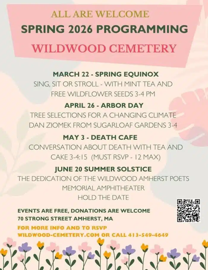 spring events 2026 Wildwood Cemetery