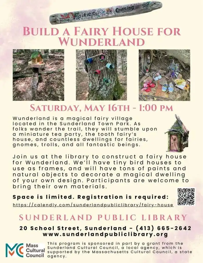fairy house workshop Sunderland