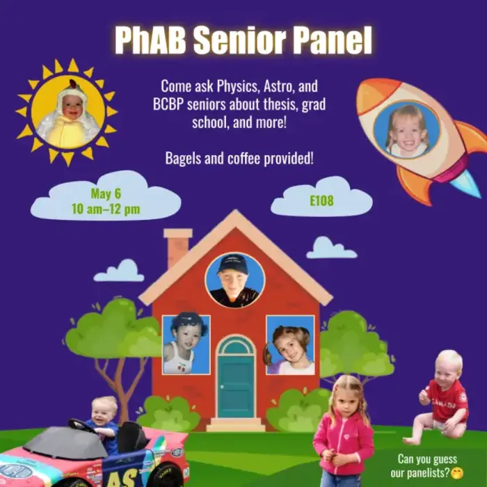 PhAB Senior Panel at Amherst College