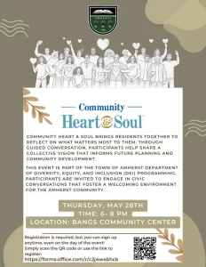Community Heart and Soul Conversation in Amherst