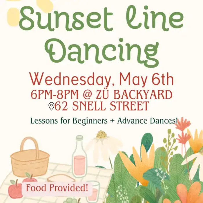 Amherst sunset line dancing