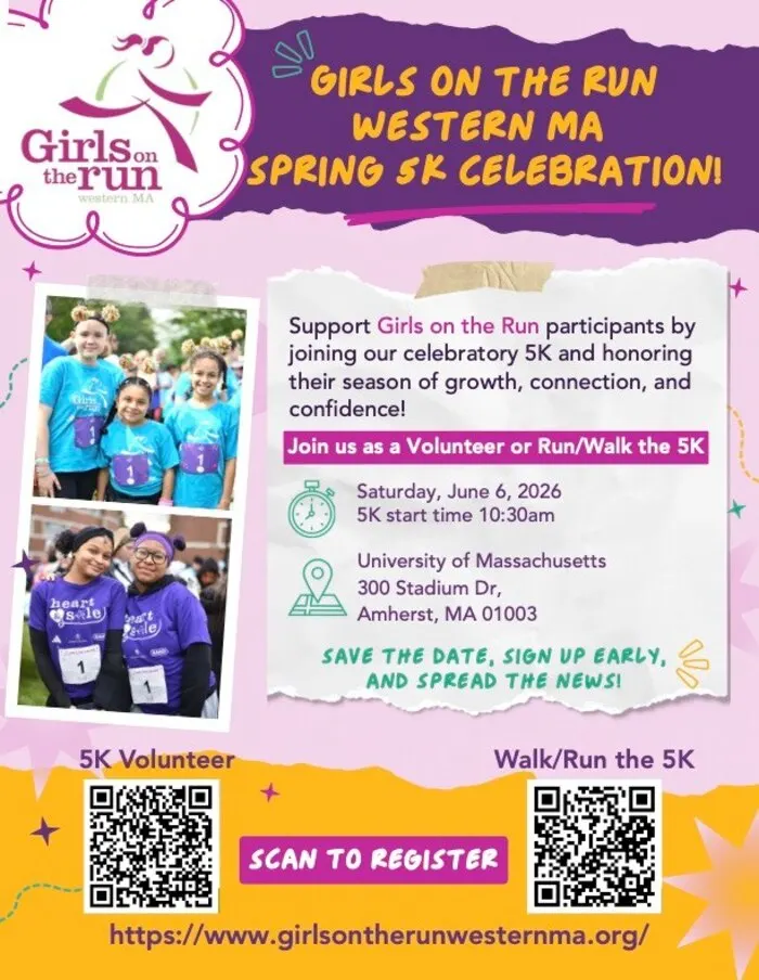 Girls on the Run Spring 5K Celebration at UMass