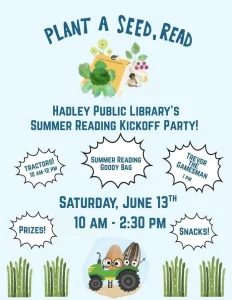 Hadley Library Summer Reading Kickoff 2026
