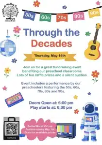 Hadley Preschool Through the Decades Show & Auction