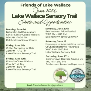 June 2026 Events at Lake Wallace Sensory Trail