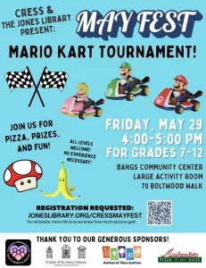 May Fest for Grades 7-12 at Bangs Center