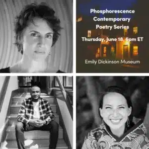 Phosphorescence poetry reading June 2026