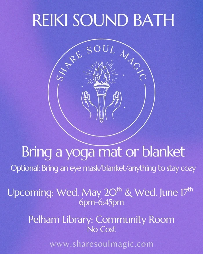 Reiki sound bath Pelham