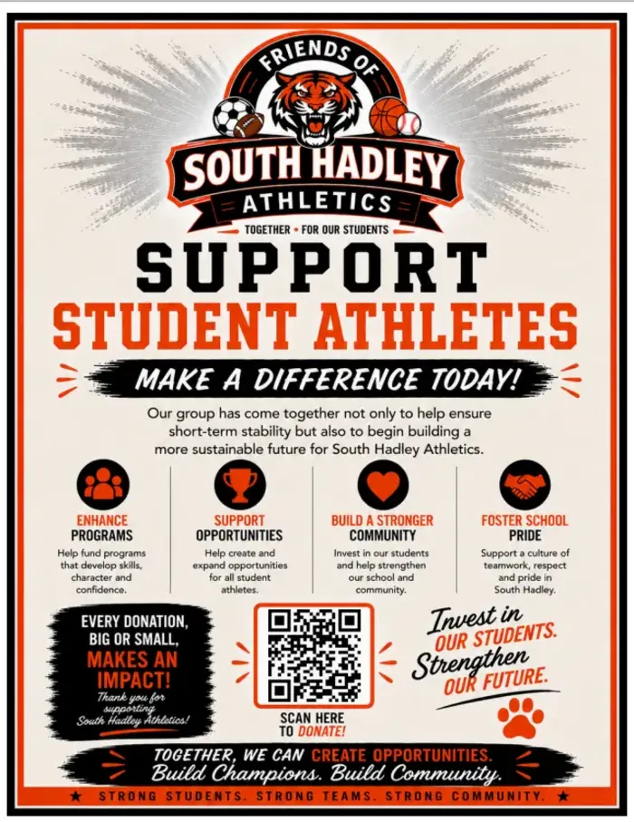 South Hadley athletics fundraiser