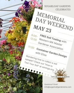 Sugarloaf Gardens Memorial Day Weekend 2026