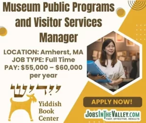 Yiddish Book Center museum jobs