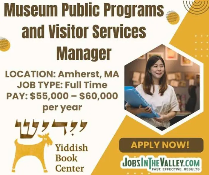 Yiddish Book Center museum jobs