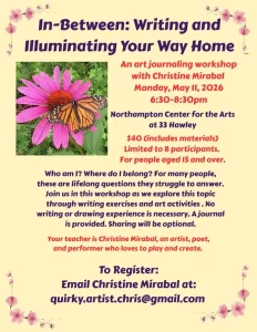 art journaling workshop Northampton