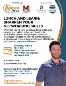 Lunch & Learn: Sharpen Your Networking Skills at UMass Downtown