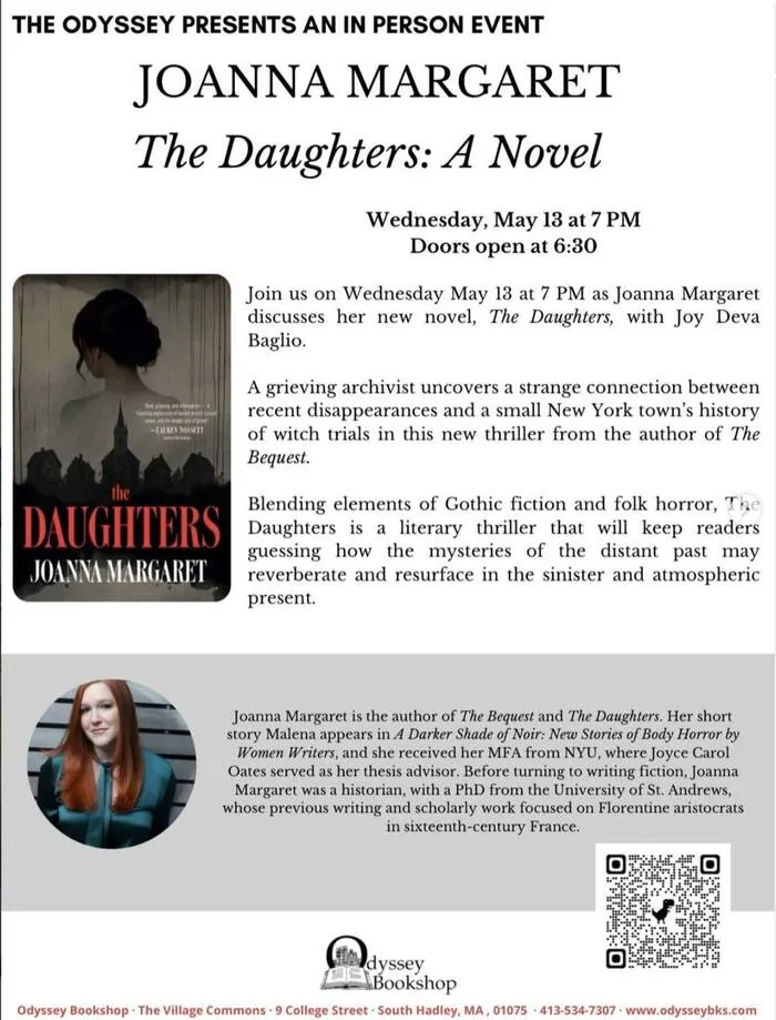 suspense fiction craft talk at Odyssey Bookshop