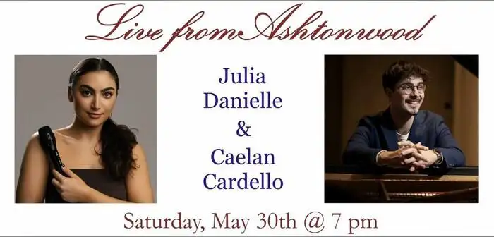 Virtual Jazz Concert with Julia Danielle & Caelan Cardello