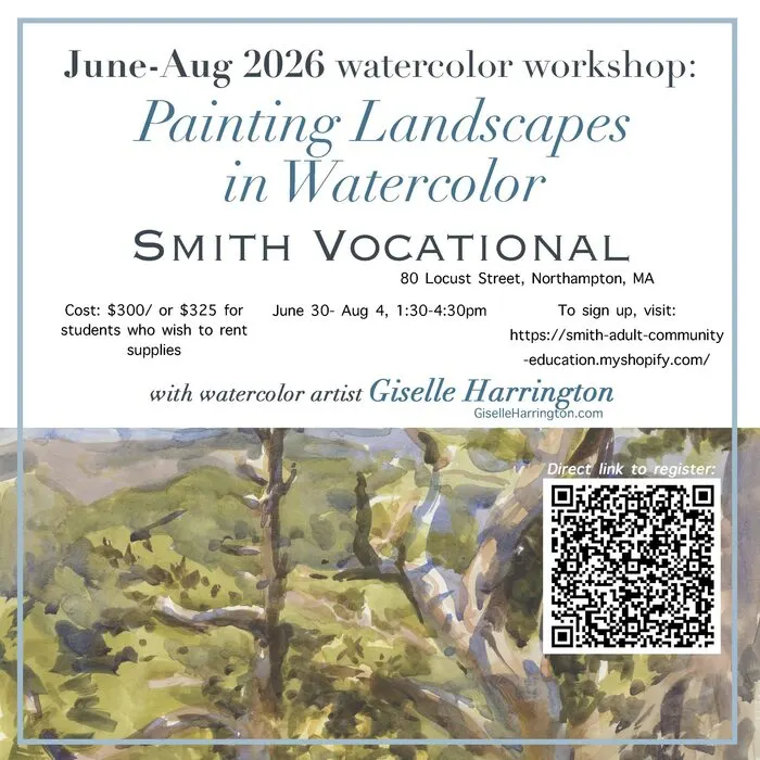 watercolor landscape workshop