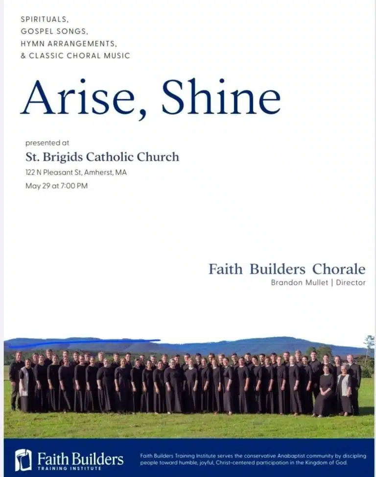 Faith Builders Chorale concert St. Brigid's Church