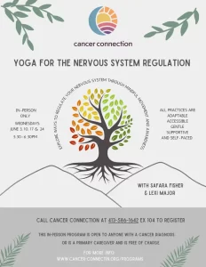 Yoga for Nervous System Regulation at Cancer Connection