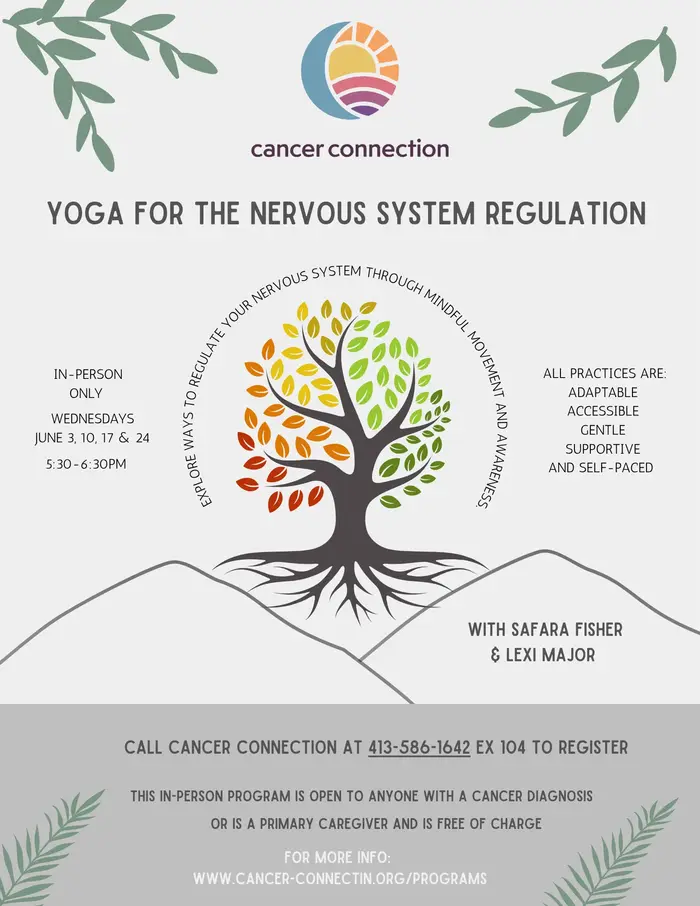 Yoga for Nervous System Regulation at Cancer Connection