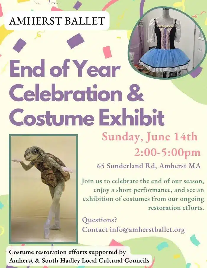 Amherst Ballet End of Year Celebration & Costume Exhibit