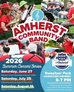 Amherst Community Band Summer Concerts at Sweetser Park