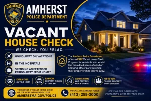 Amherst Police vacant house check