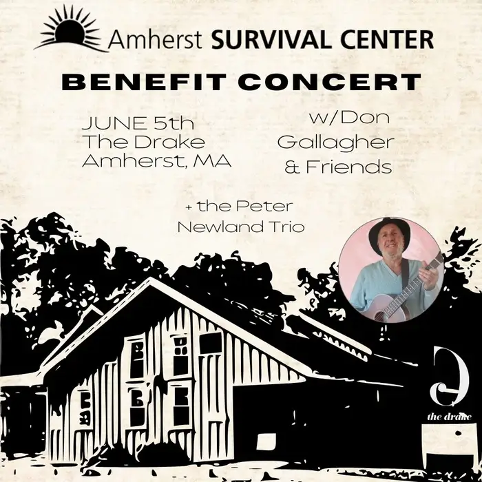 Benefit Concert for Amherst Survival Center at The Drake